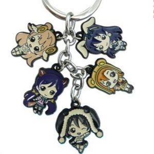 Love Live! School Girls Anime Metal Japan Keychain